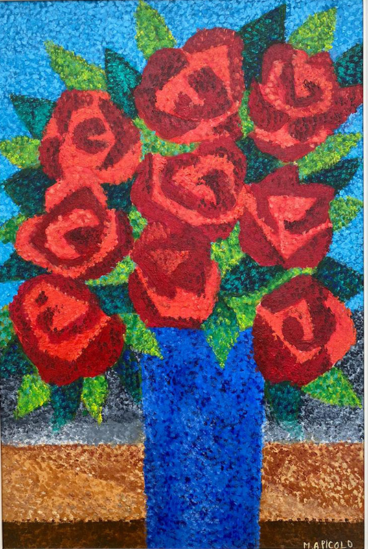 Rosas - 40 x 60 - AST - 2020